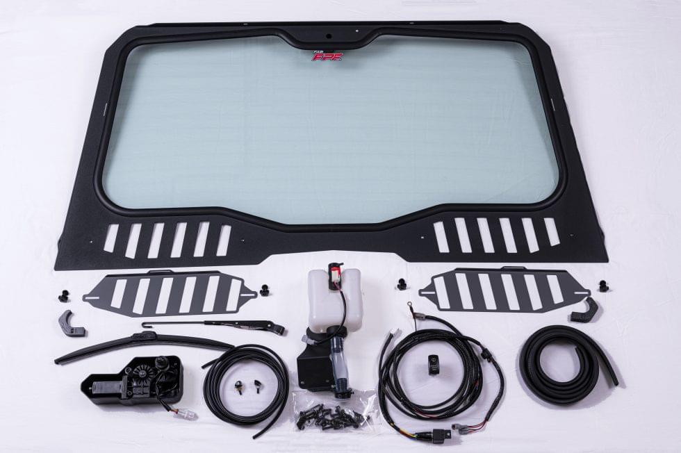 Polaris Ranger XP 900-1000 2013-2019 Glass Front Windshield – view 3