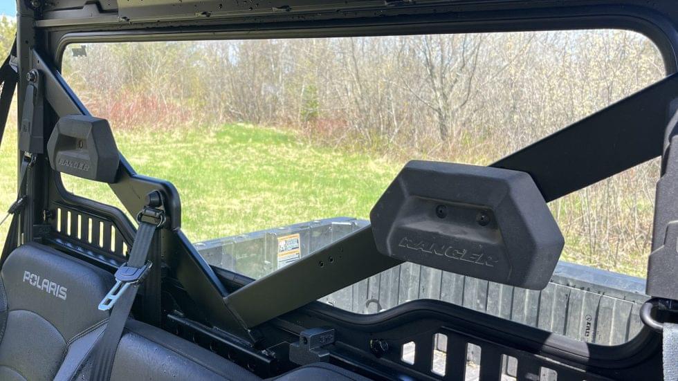 Polaris Ranger XP 900-1000 2013-2019 Glass Rear Windshield – view 3