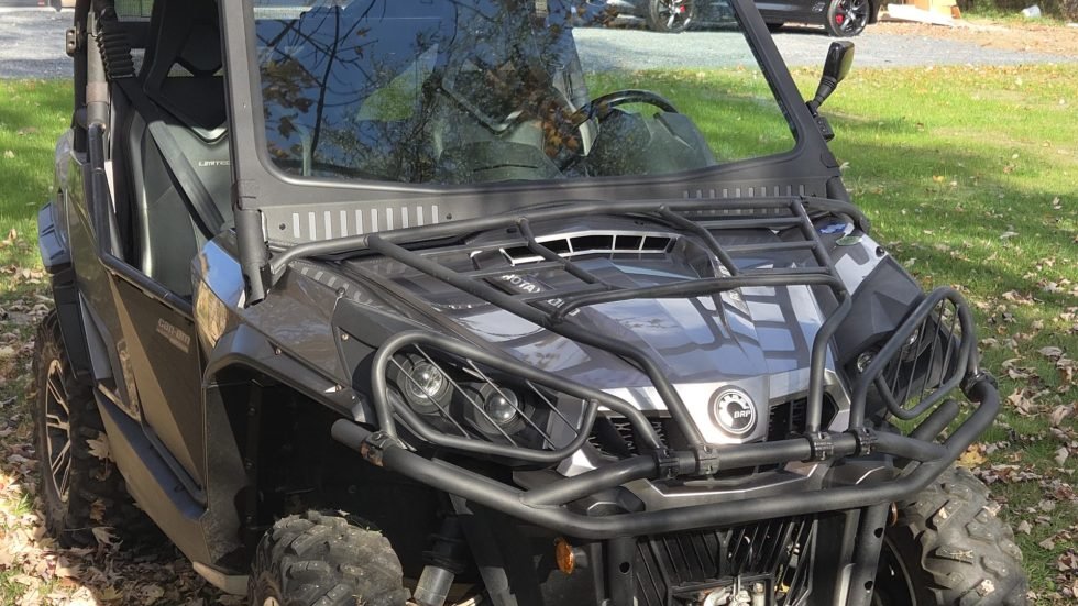 Can-Am Commander 2012-2020 Glass Front Windshield – view 3