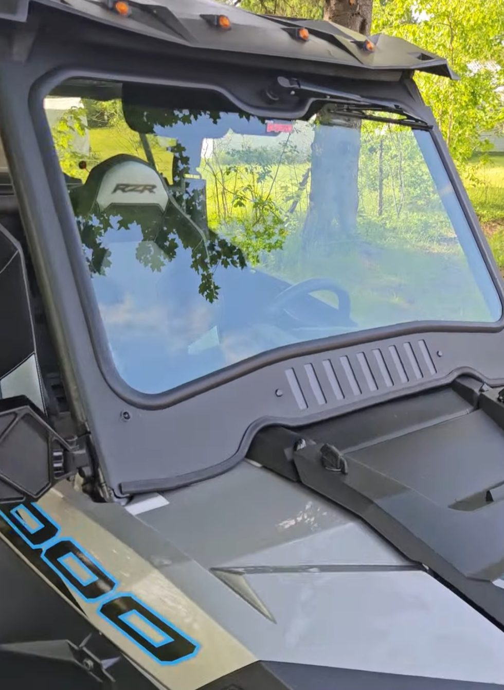 Polaris RZR 900 / 1000 S 2016-2020 Glass Front Windshield – view 4