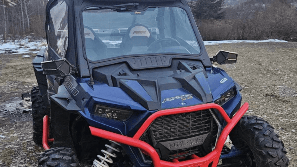 Polaris RZR XP 1000 / XP Turbo 2019-2023 Glass Front Windshield – view 3
