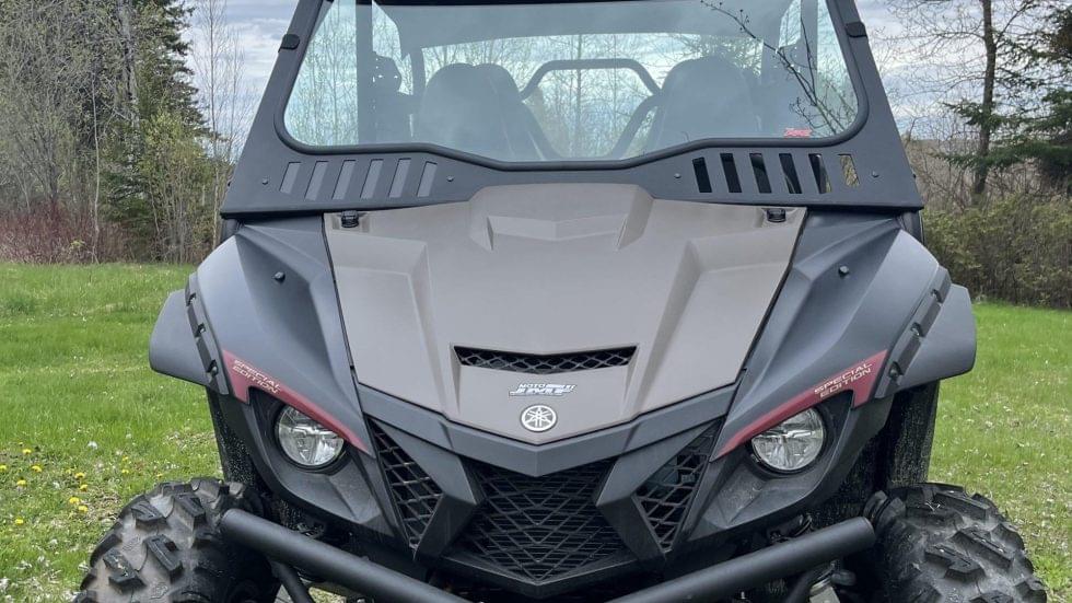 Yamaha Wolverine X2 – X4 2021-2026 Glass Front Windshield – view 4